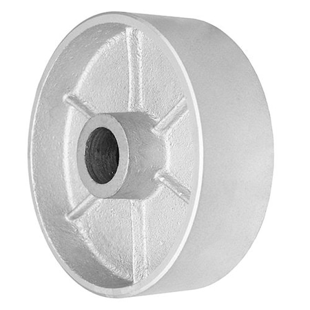 Durastar Wheel; 6X2 Semi-Steel (Silver); 1-3/16 Plain Bore 620SS84S